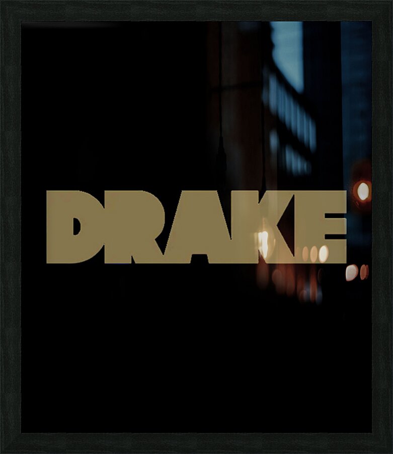 Drake 38 Picture Frame print
