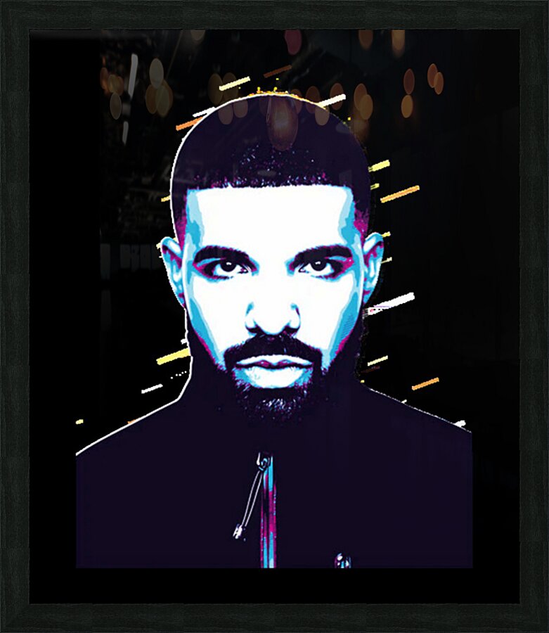 Drake 39 Picture Frame print