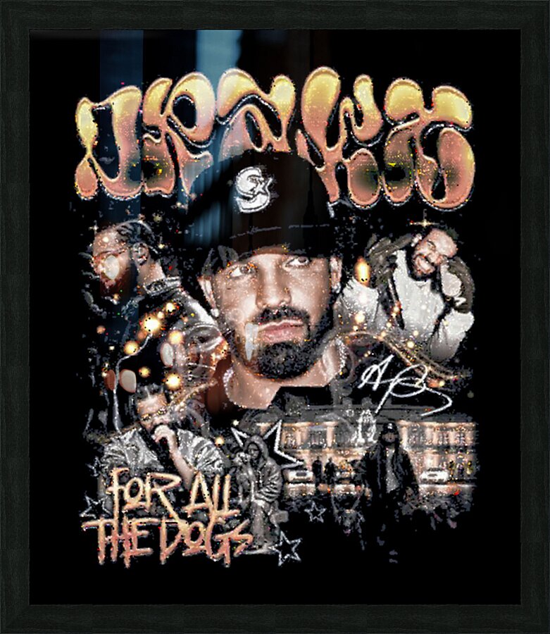 Drake 40 Picture Frame print