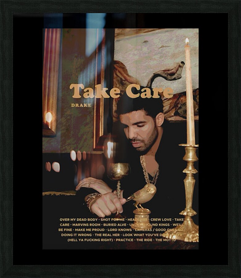Drake 41 Picture Frame print