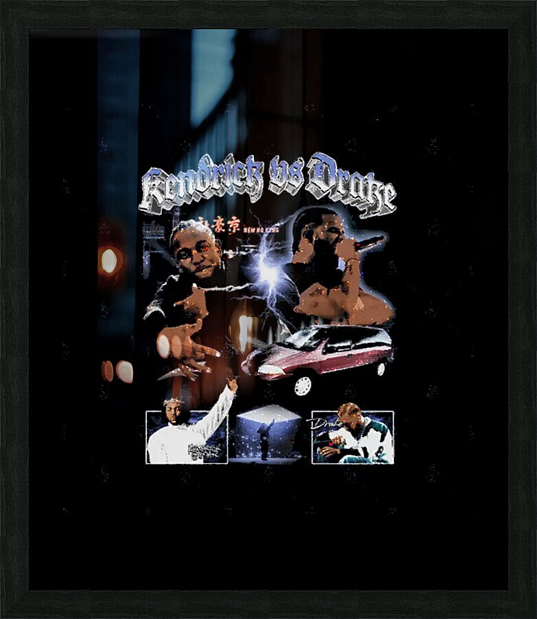 Drake 42 Picture Frame print