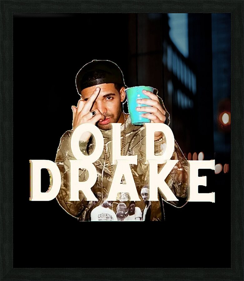 Drake 45 Picture Frame print