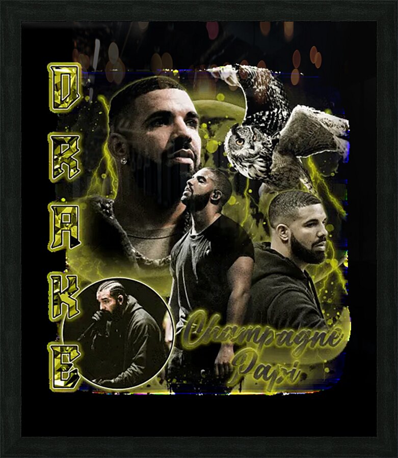 Drake 46 Picture Frame print