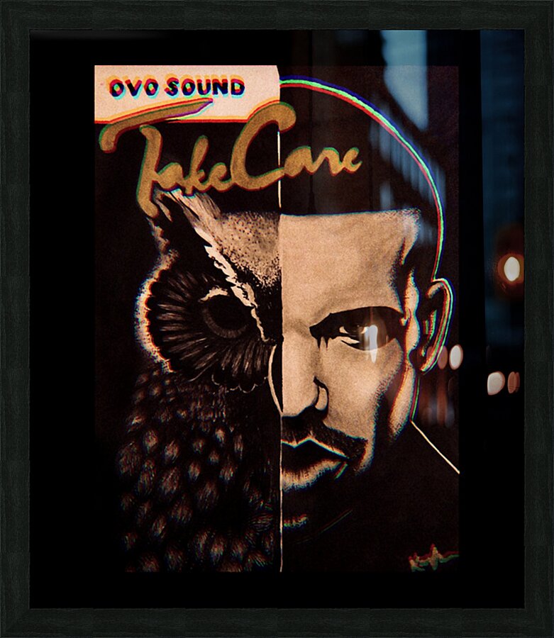 Drake 47 Picture Frame print