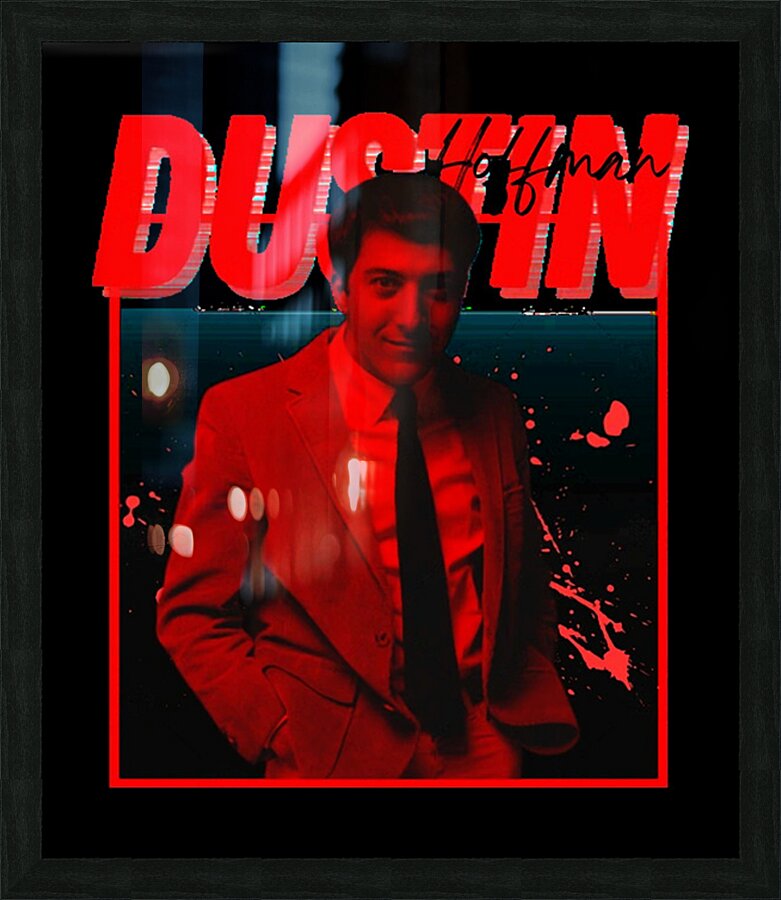 Dustin Hoffman 2 Picture Frame print