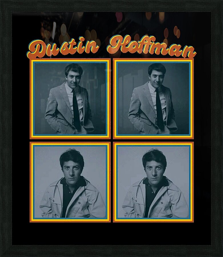 Dustin Hoffman 3 Picture Frame print