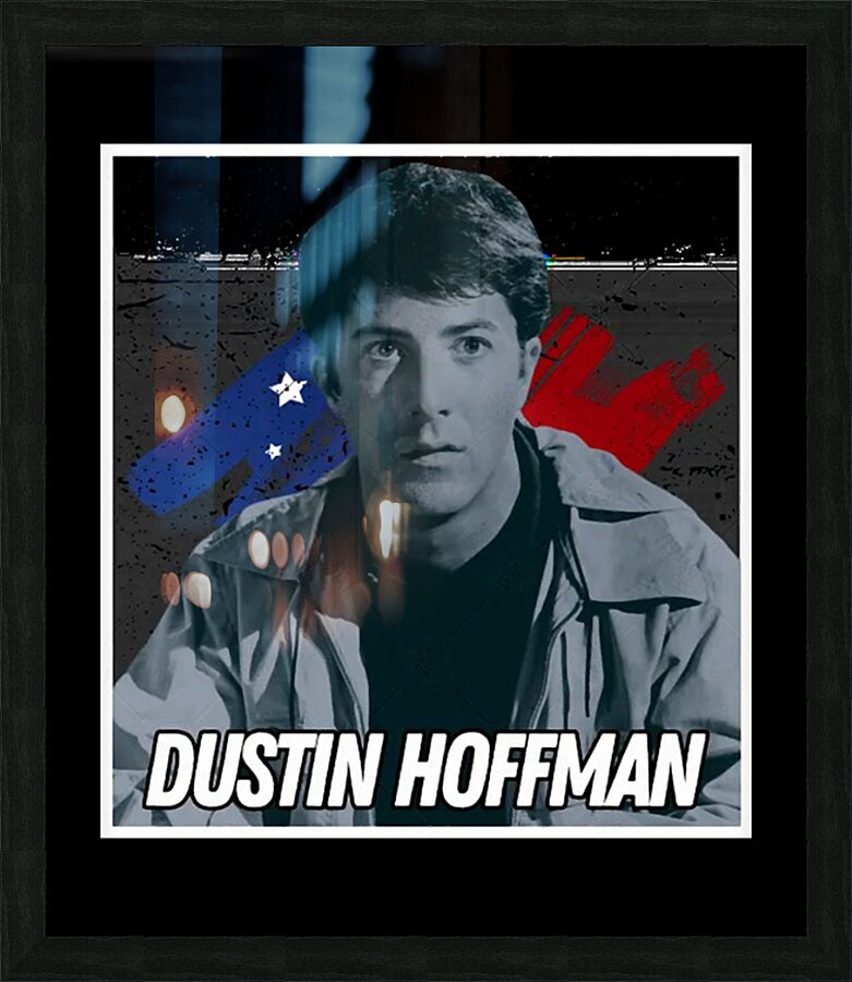 Dustin Hoffman 4 Picture Frame print