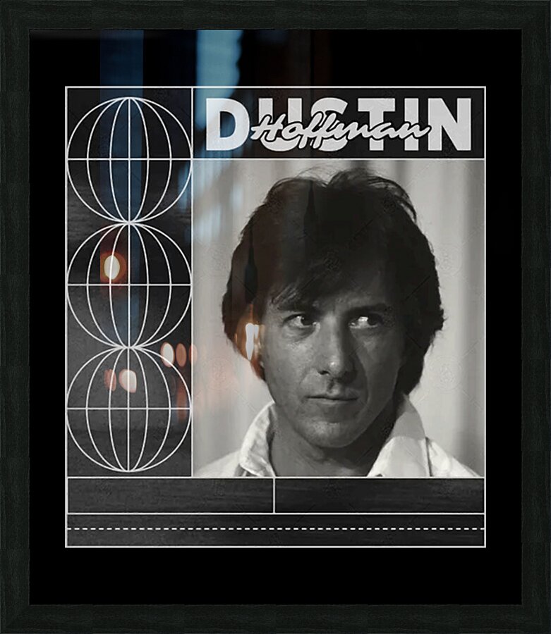 Dustin Hoffman 6 Picture Frame print
