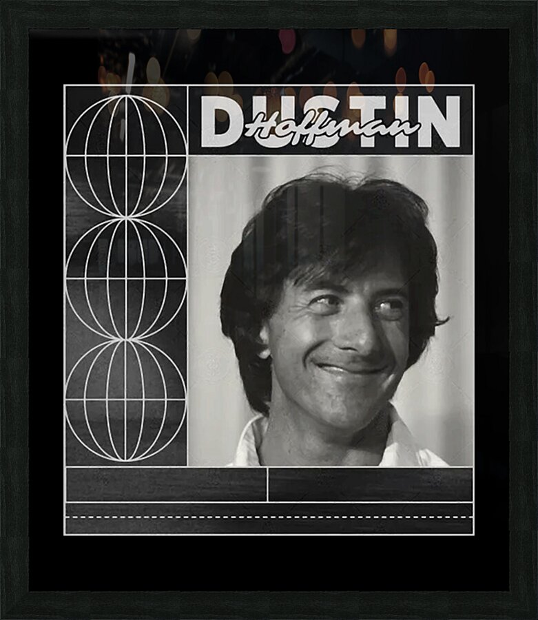 Dustin Hoffman 8 Picture Frame print