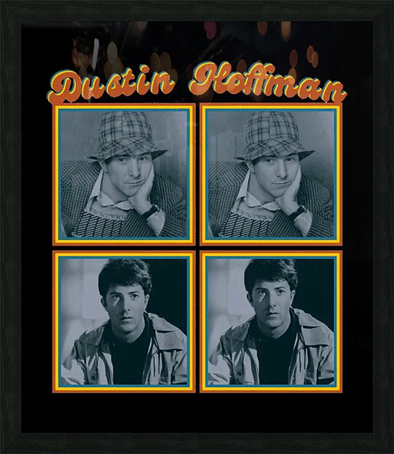 Dustin Hoffman 10 Picture Frame print