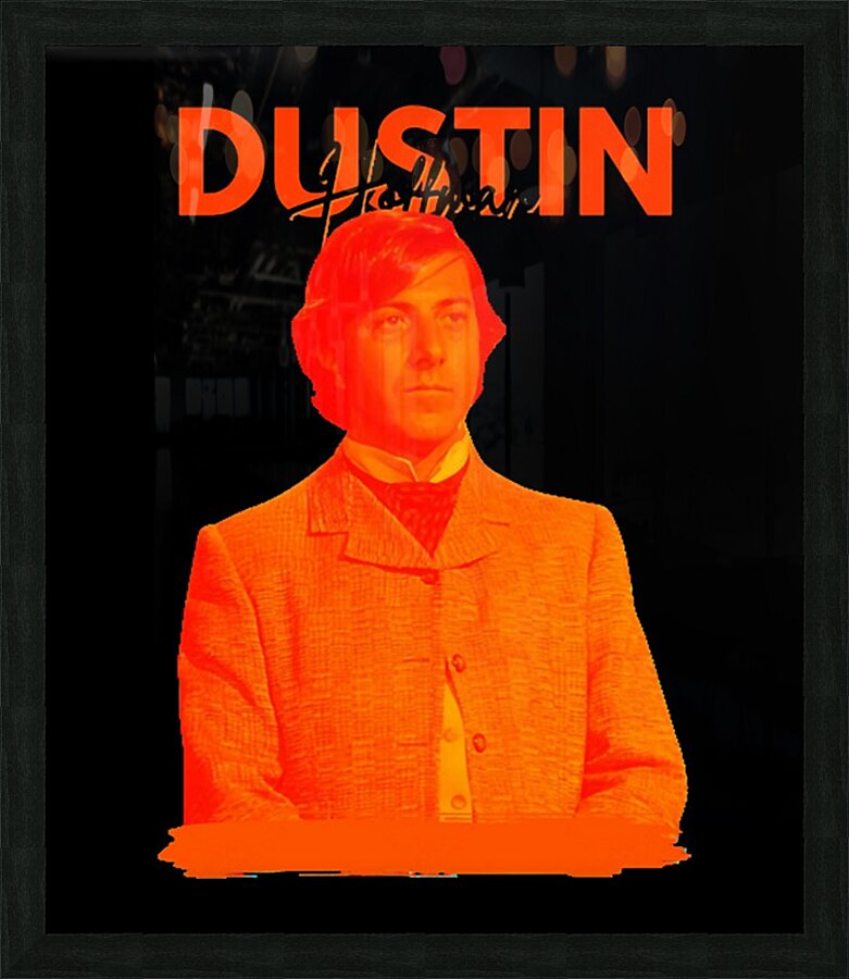 Dustin Hoffman 11 Picture Frame print