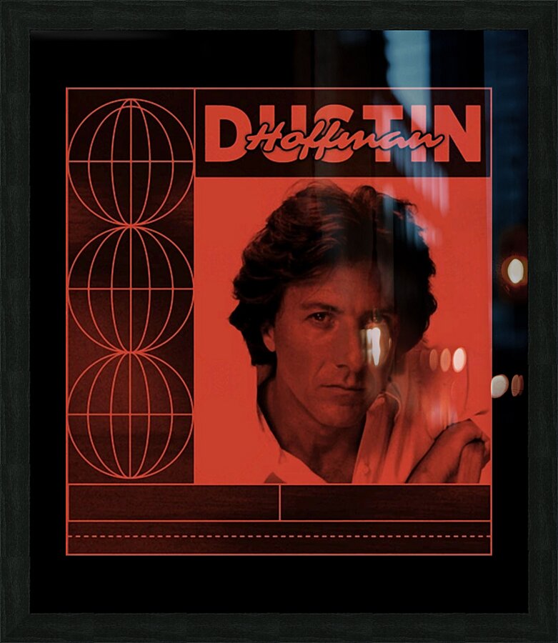 Dustin Hoffman 17 Picture Frame print