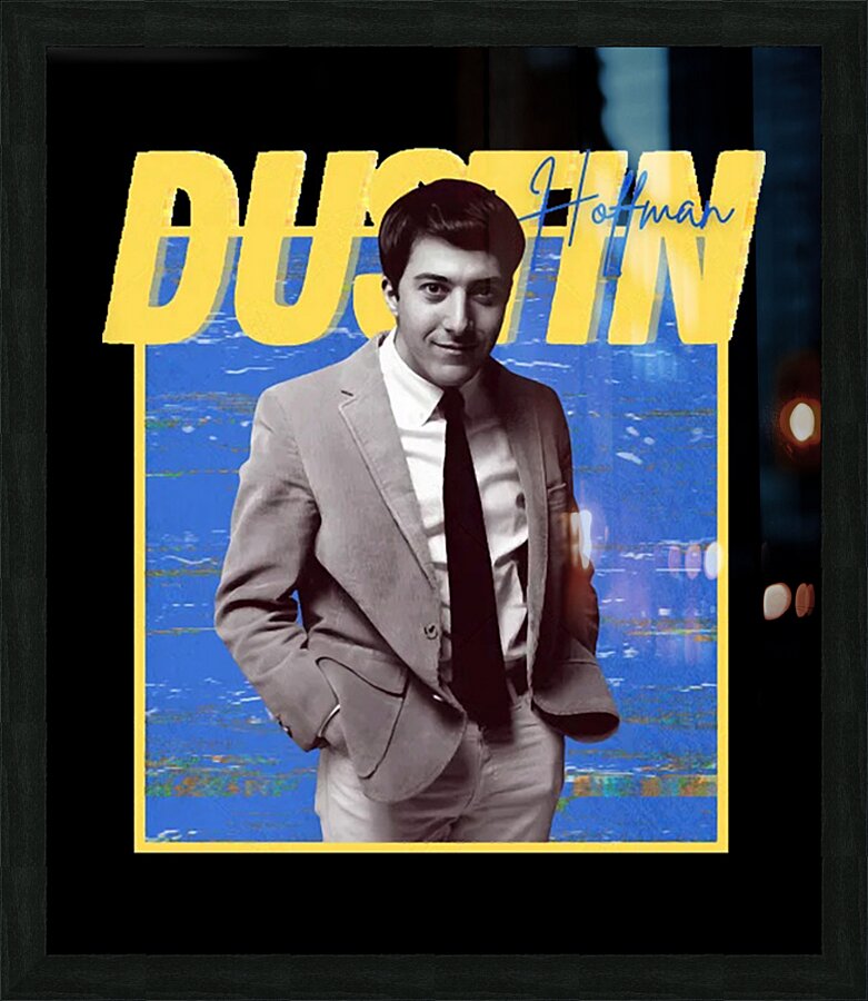 Dustin Hoffman 20 Picture Frame print