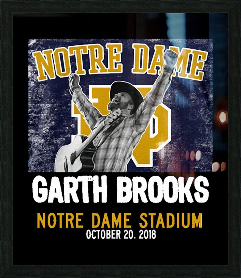 Garth Brooks 3 Picture Frame print