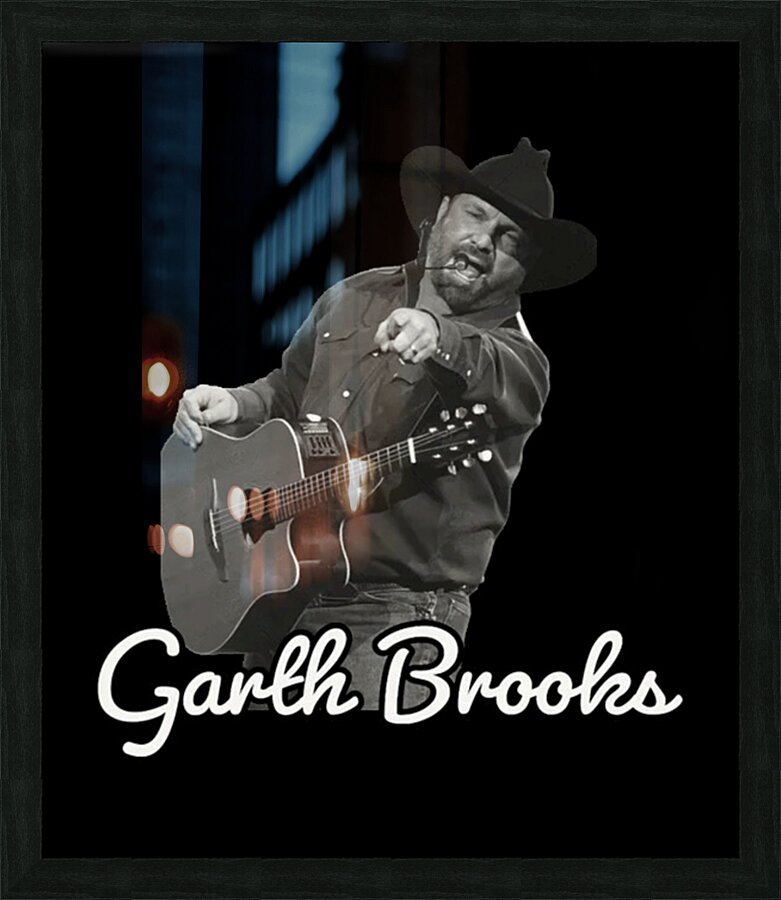 Garth Brooks 4 Picture Frame print