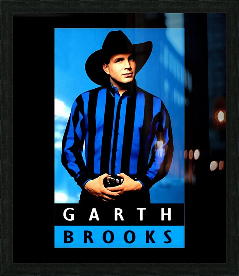 Garth Brooks 6 Picture Frame print