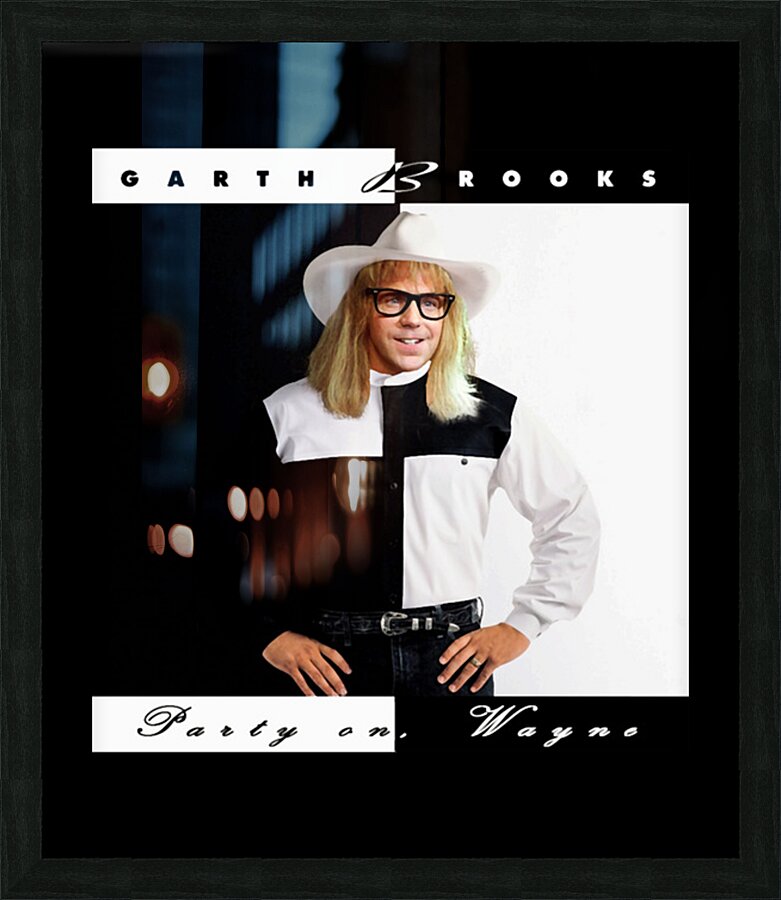 Garth Brooks 23 Picture Frame print