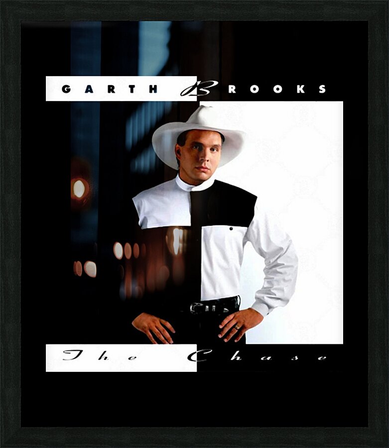 Garth Brooks 25 Picture Frame print