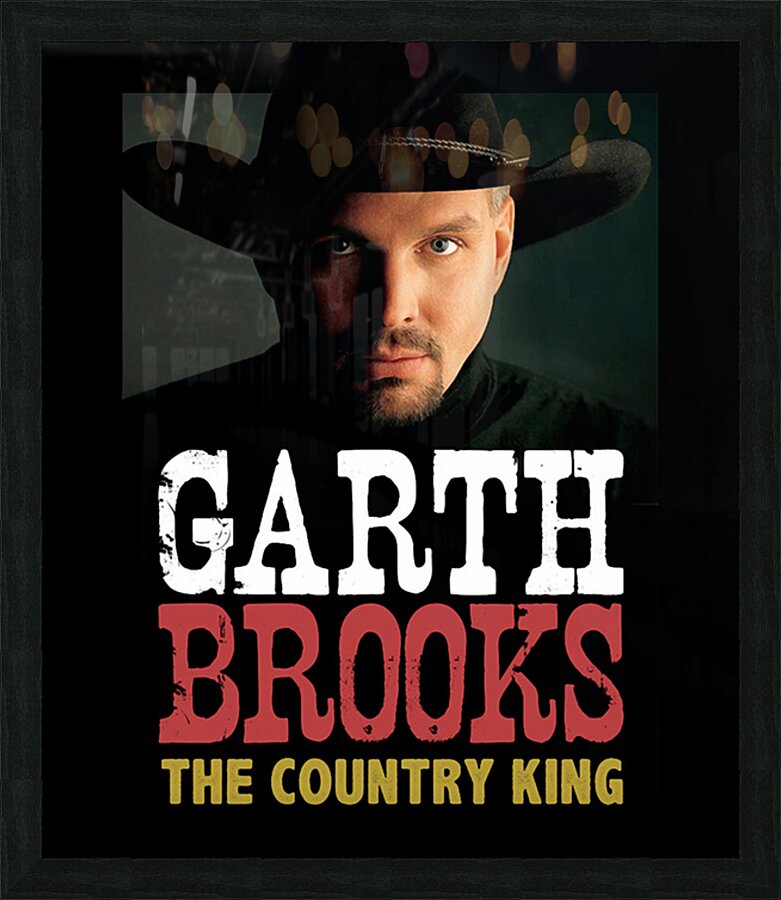 Garth Brooks 29 Picture Frame print