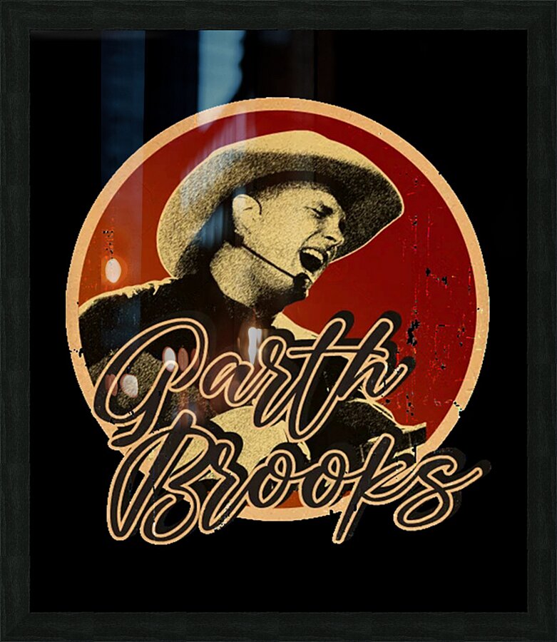 Garth Brooks 31 Picture Frame print