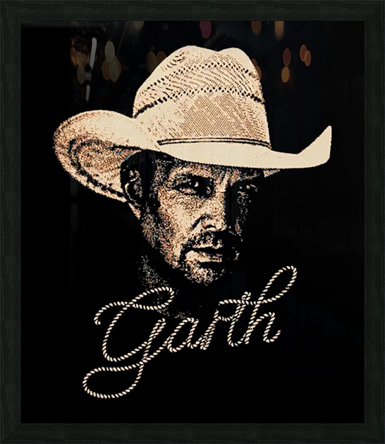 Garth Brooks 34 Picture Frame print