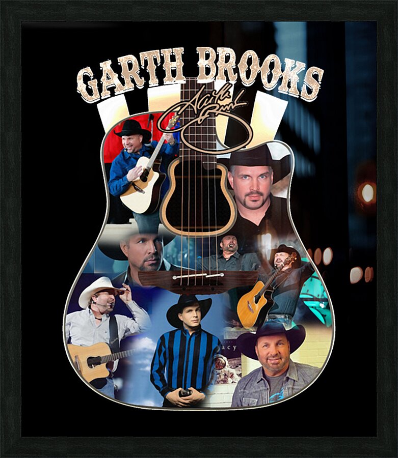 Garth Brooks 37 Picture Frame print