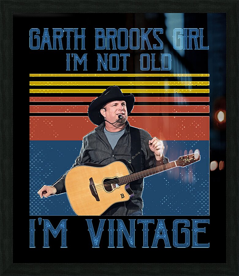 Garth Brooks 38 Picture Frame print