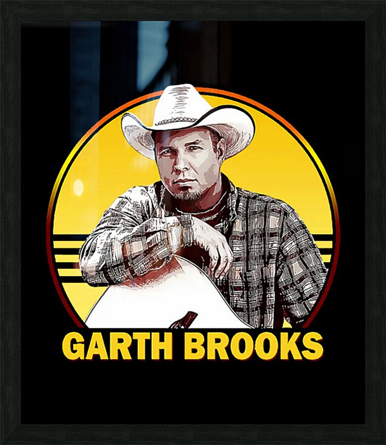 Garth Brooks 39 Picture Frame print