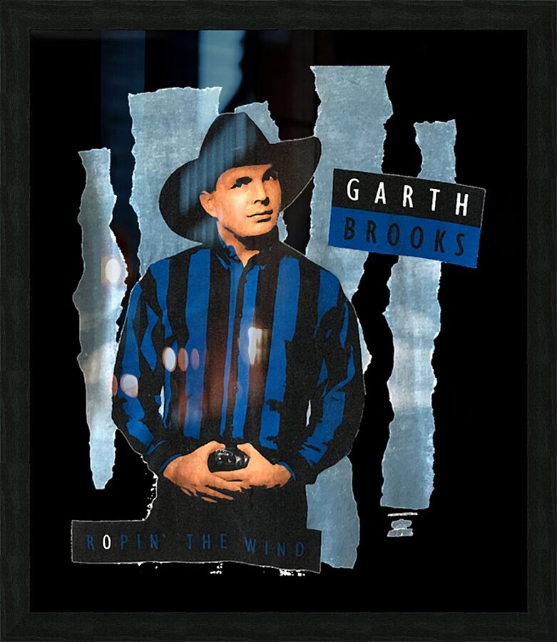 Garth Brooks 42 Picture Frame print