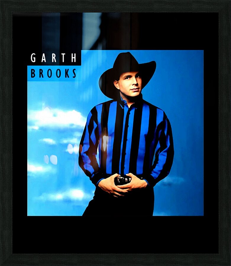 Garth Brooks 47 Picture Frame print