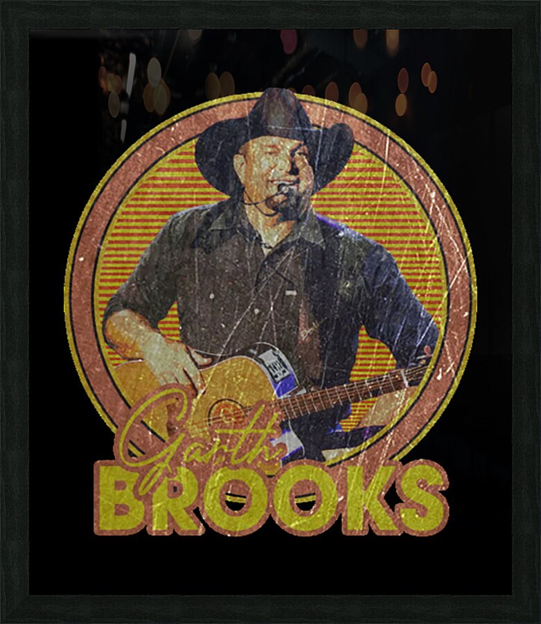 Garth Brooks 49 Picture Frame print