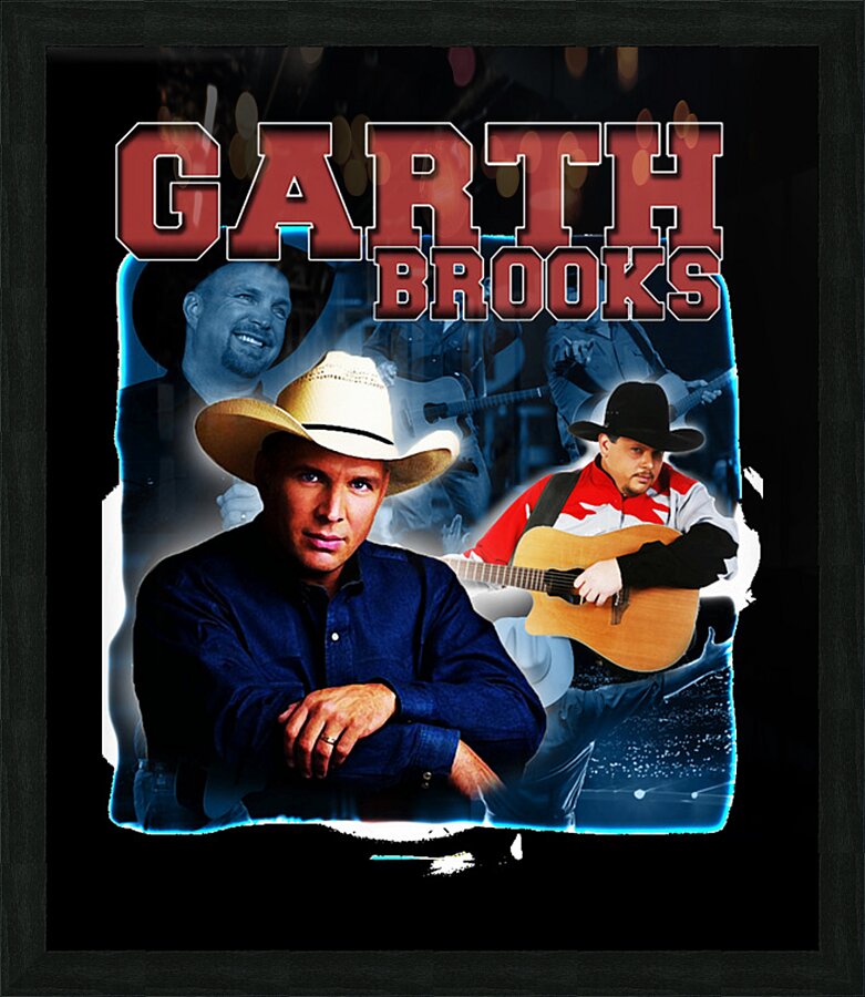 Garth Brooks 56 Picture Frame print