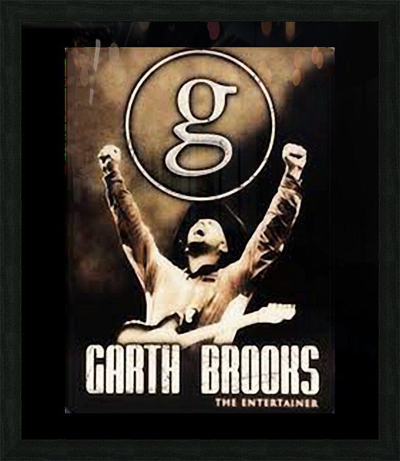 Garth Brooks 57 Picture Frame print