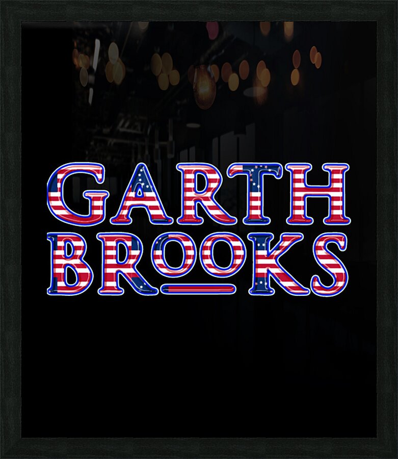 Garth Brooks 62 Picture Frame print