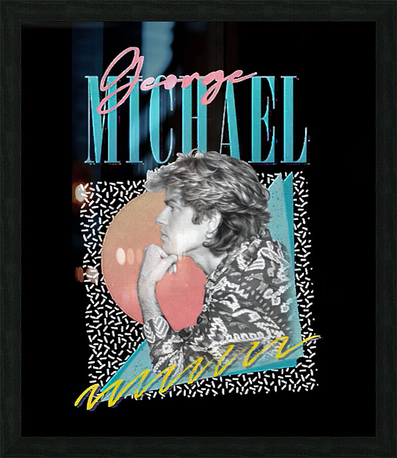 George Michael 1 Picture Frame print