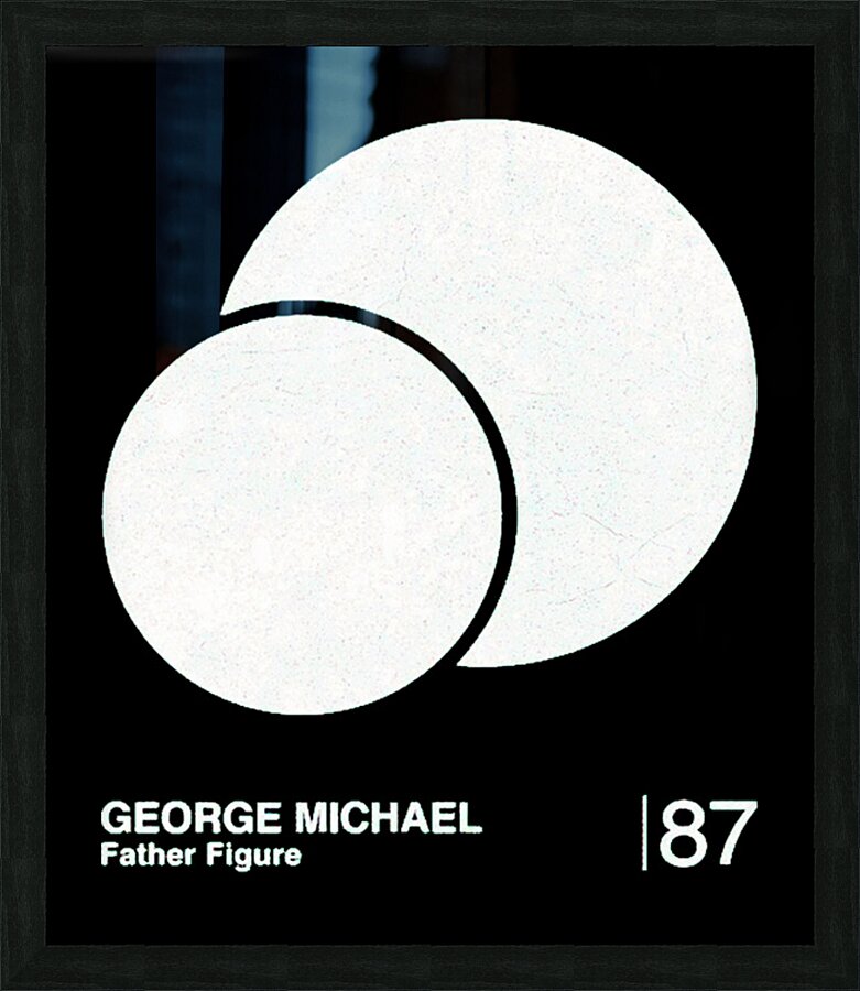 George Michael 11 Picture Frame print