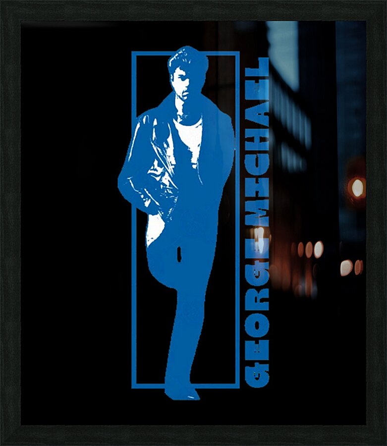 George Michael 22 Picture Frame print
