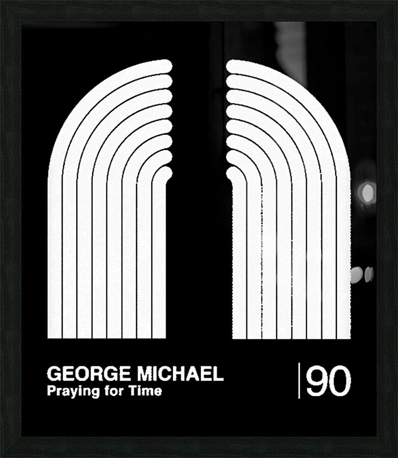 George Michael 23 Picture Frame print