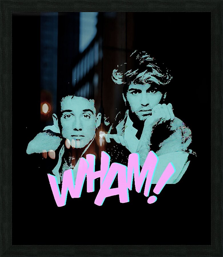 George Michael 28 Picture Frame print
