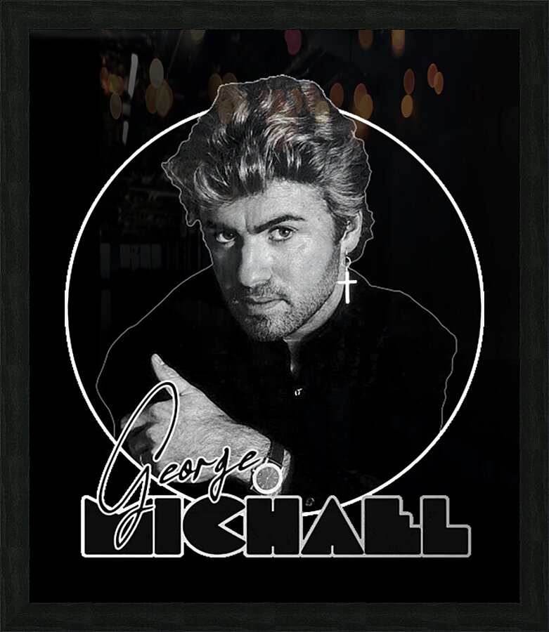 George Michael 31 Picture Frame print
