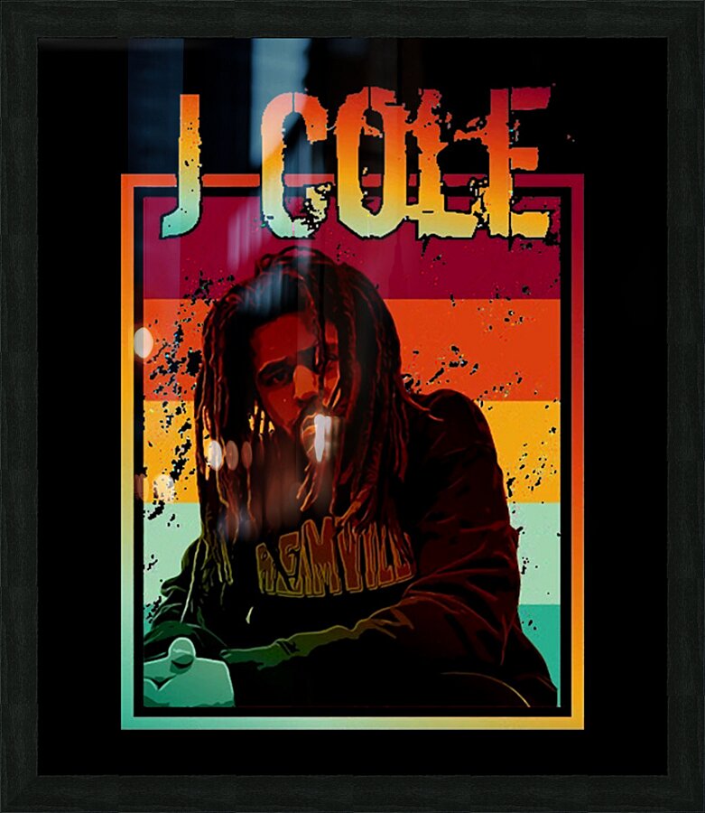 J. Cole 1 Picture Frame print
