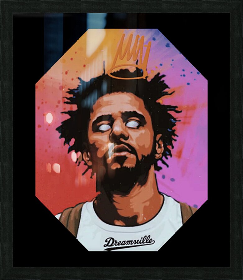J. Cole 6 Picture Frame print