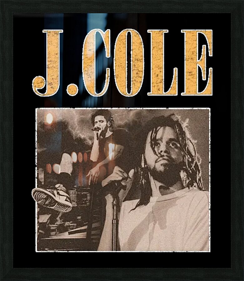 J. Cole 11 Picture Frame print