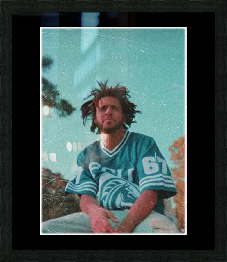 J. Cole 14 Picture Frame print