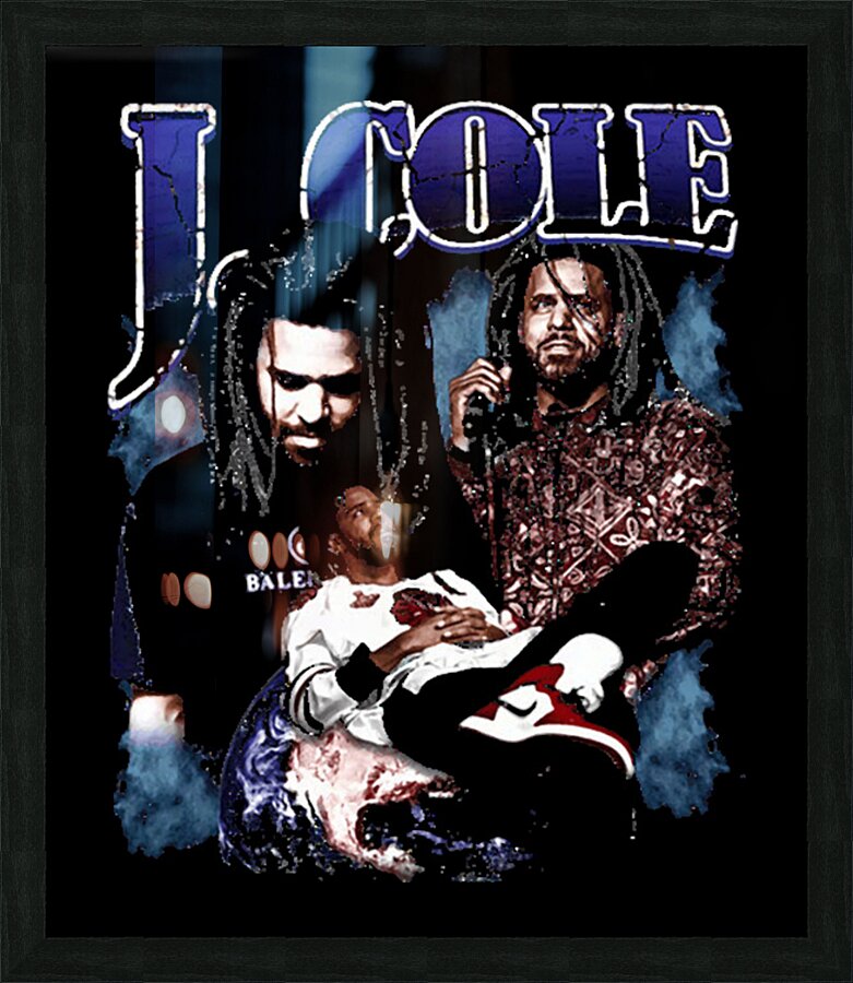 J. Cole 30 Picture Frame print