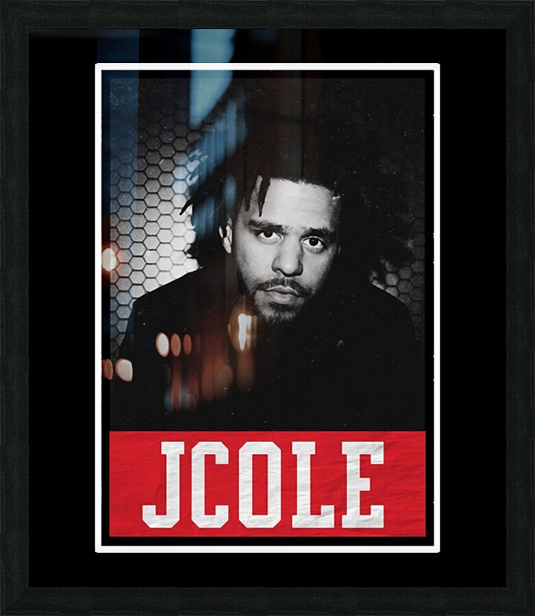 J. Cole 12 Picture Frame print