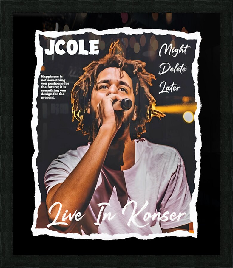 J. Cole 16 Picture Frame print