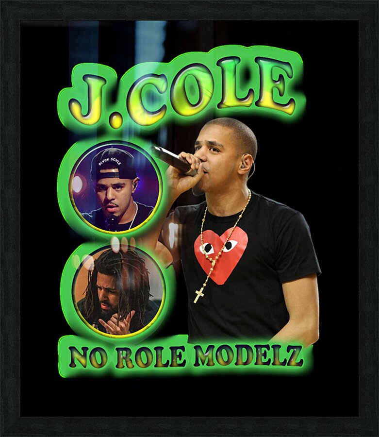 J. Cole 20 Picture Frame print