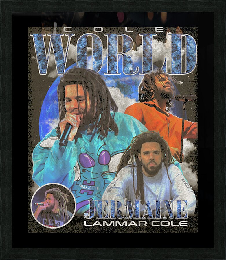 J. Cole 21 Picture Frame print