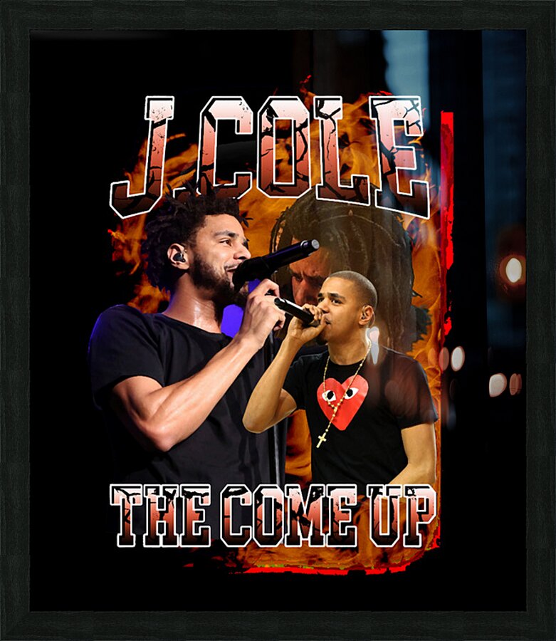 J. Cole 22 Picture Frame print